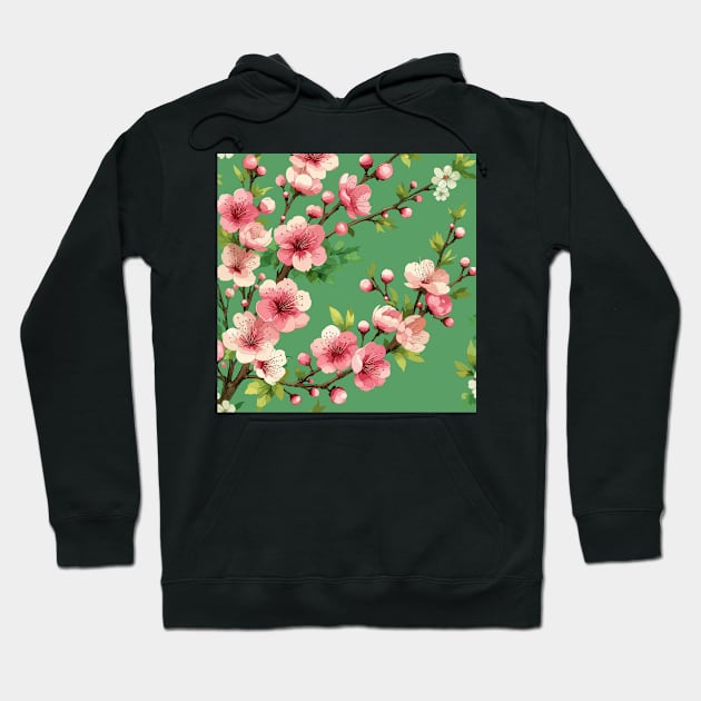 Cherry Blossom Hoodie by Jenni Arts